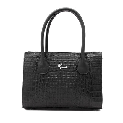 MOSVARTI Bolso Birkin Sensations cocodrilo NEGRO