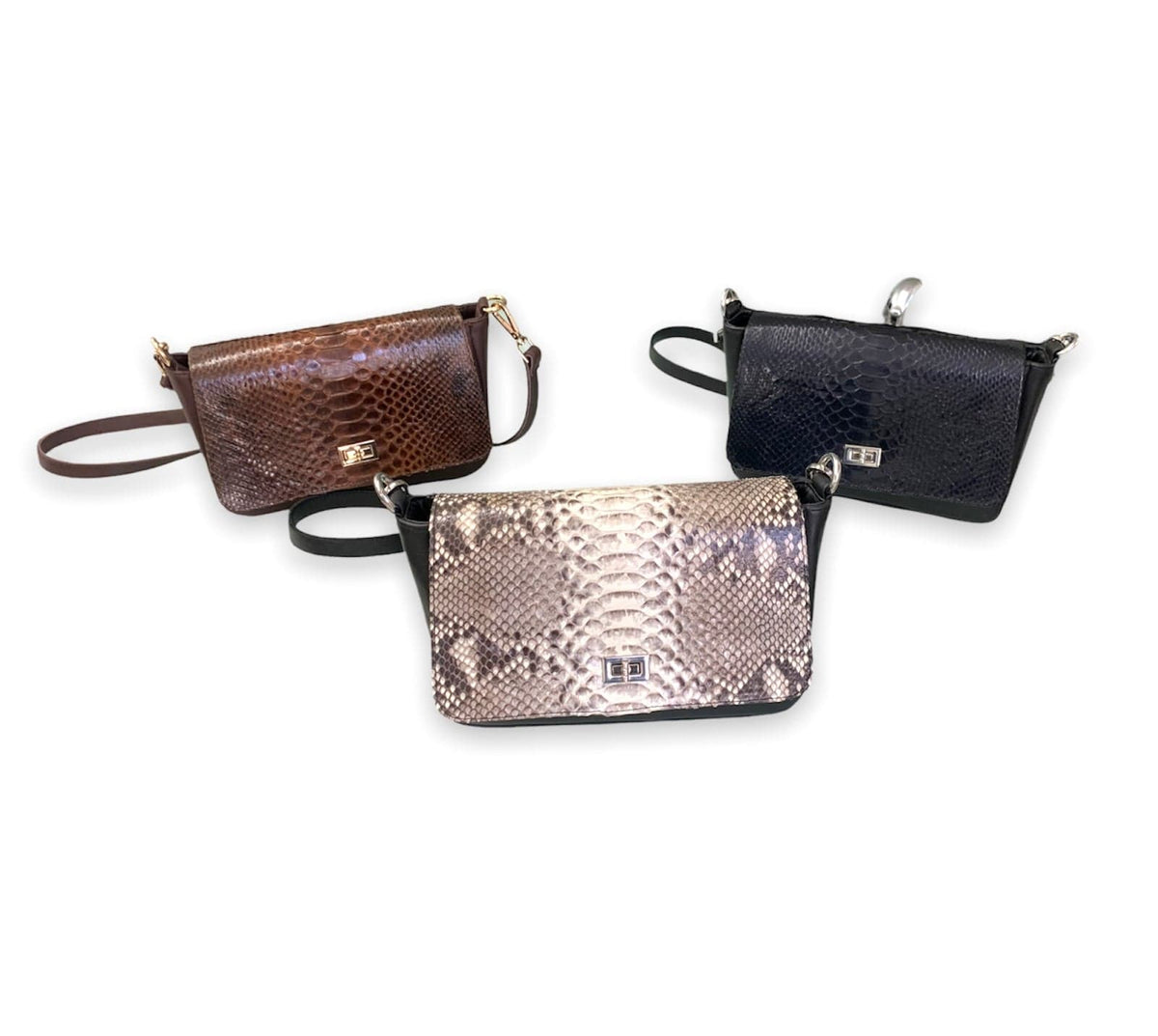 Bolso Crossbody 🐍 (Café) - mosvartimxBolso Crossbody 🐍 (Café)