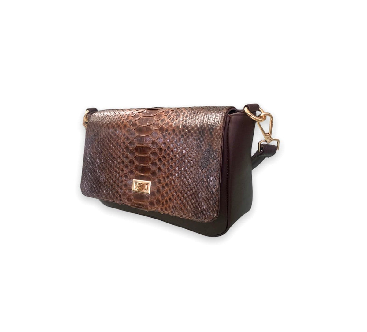 Bolso Crossbody 🐍 (Café) - mosvartimxBolso Crossbody 🐍 (Café)