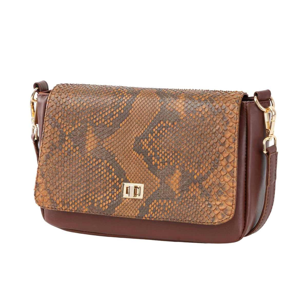 Bolso Crossbody 🐍 (Café Paja) - mosvartimxBolso Crossbody 🐍 (Café Paja)