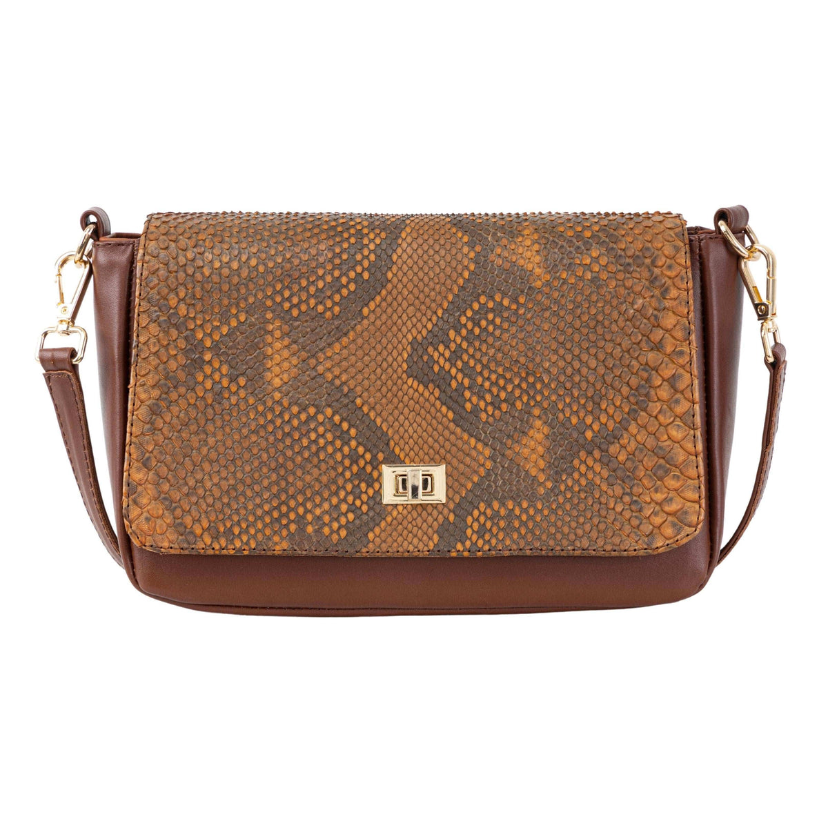 Bolso Crossbody 🐍 (Café Paja) - mosvartimxBolso Crossbody 🐍 (Café Paja)