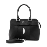 Bolso Mod Detroit color Negro Frente Mantarraya  Reyna color Negro