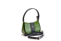 Bolso mod aranza Piel de nopal verde/ Negro