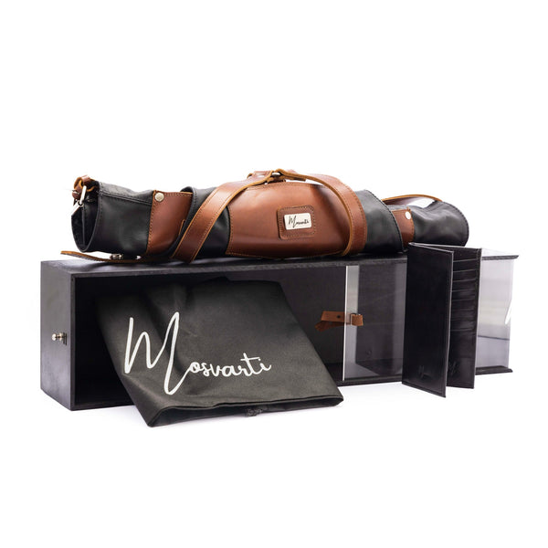 BOX DE REGALO CON MANDIL PARRILLERO Y CARTERA LARGA MONACO