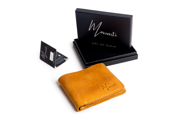 Cartera caballero  Estilo Urbano Mod. Francia  (Crazy Miel)