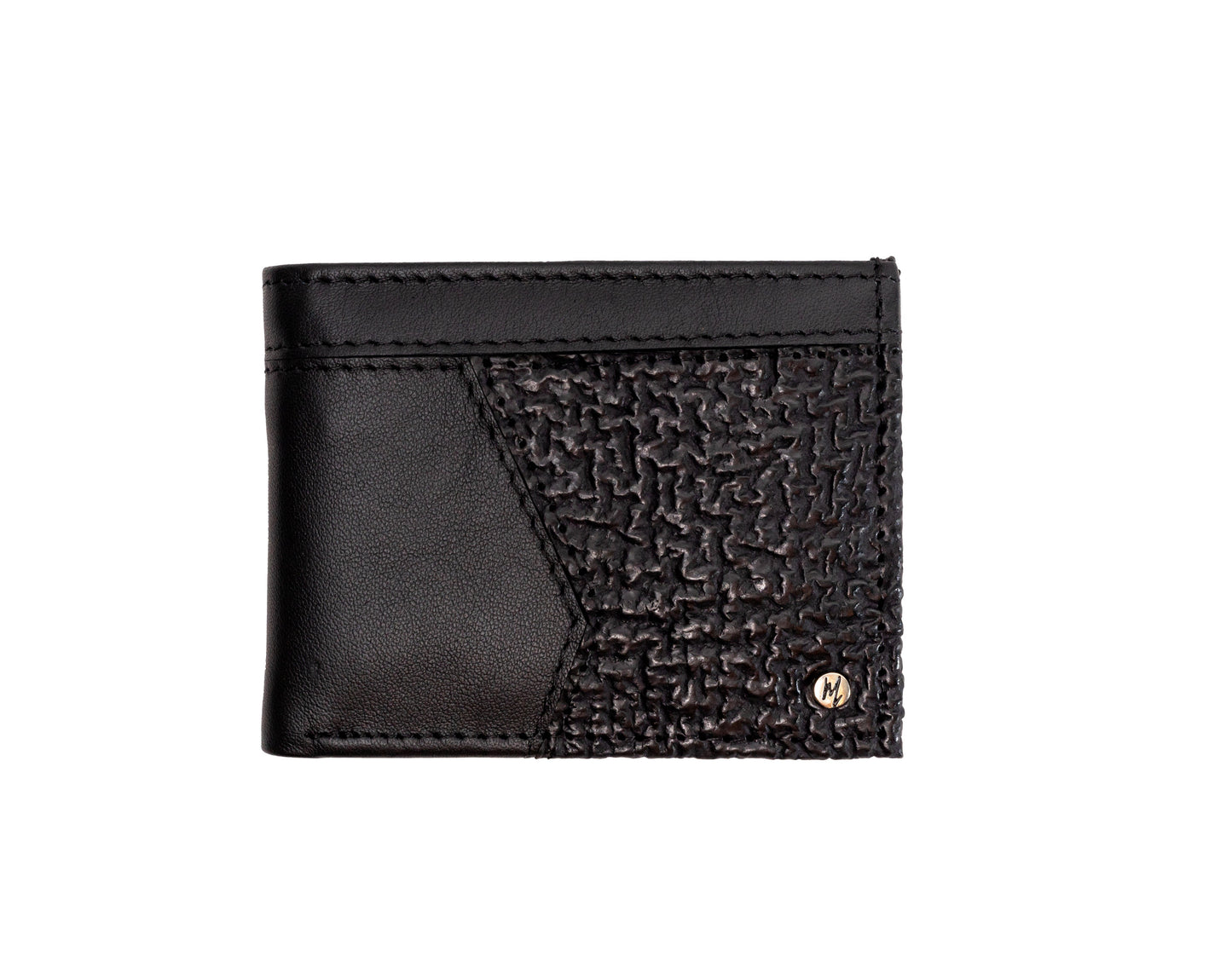 MOSVARTI Cartera caballero mod Colombia Tiburon Negro