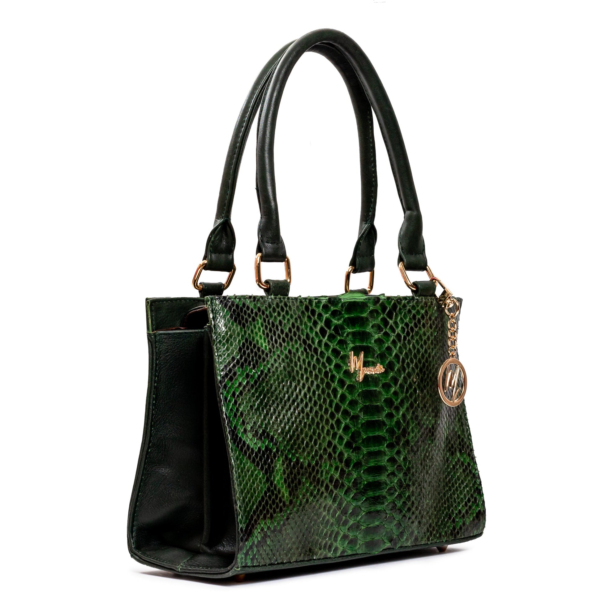 MOSVARTI Copia de Bolso Birkin Sensations (Piton Verde Lustrado)