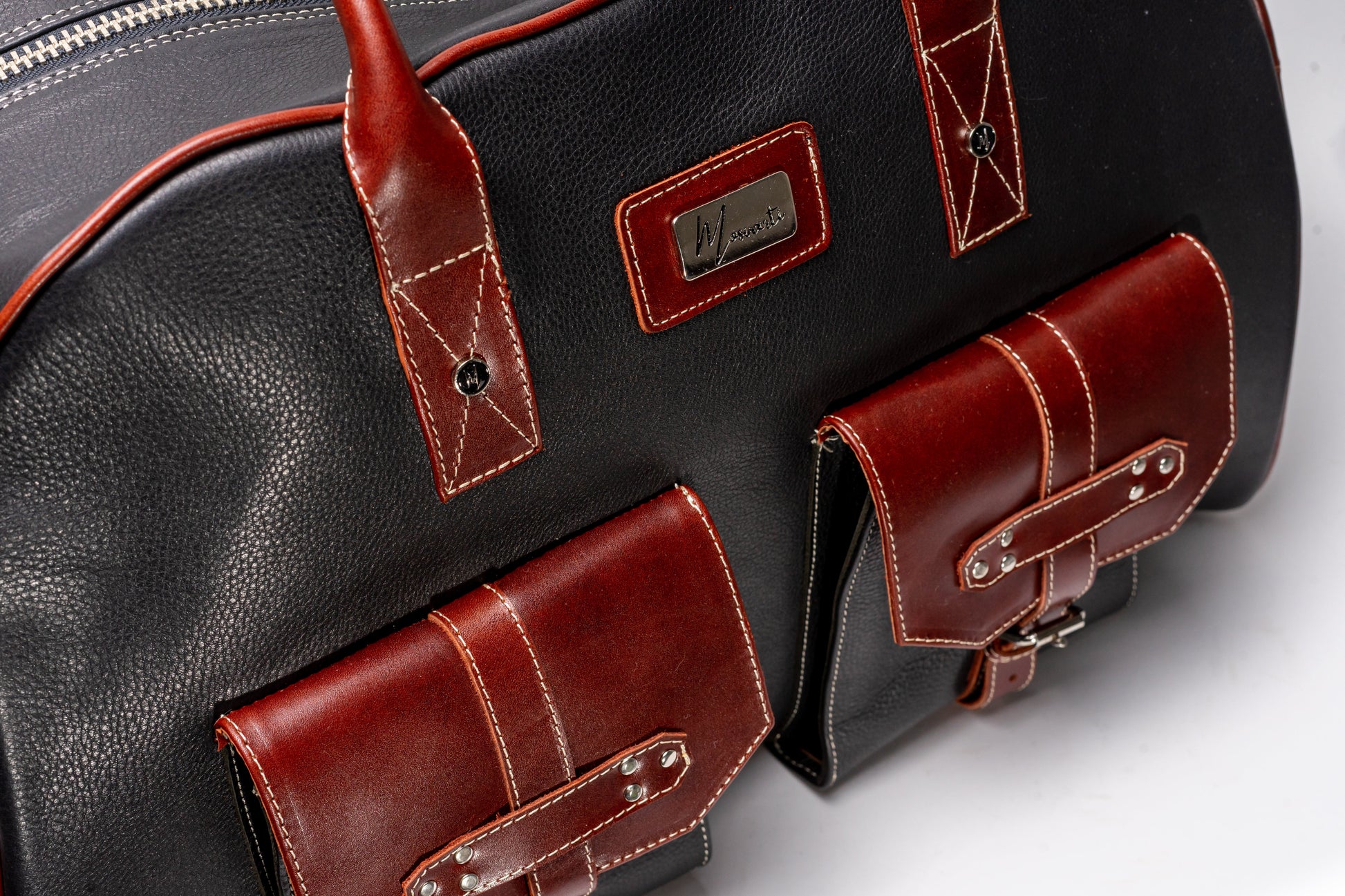 MOSVARTI Maletas Maleta mod Belgica Negro/shedron