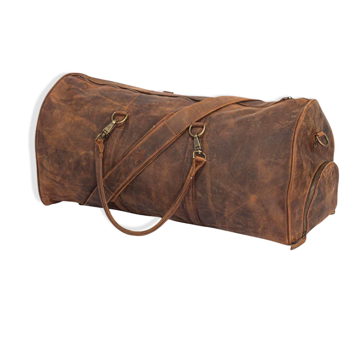 Maleta Piel Genuina con Gps mod. New York Duffle (Cray Café) - mosvartimxMaleta Piel Genuina con Gps mod. New York Duffle (Cray Café)
