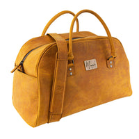 Maleta Piel Genuina Elegante mod. Paris (Crazy Miel )