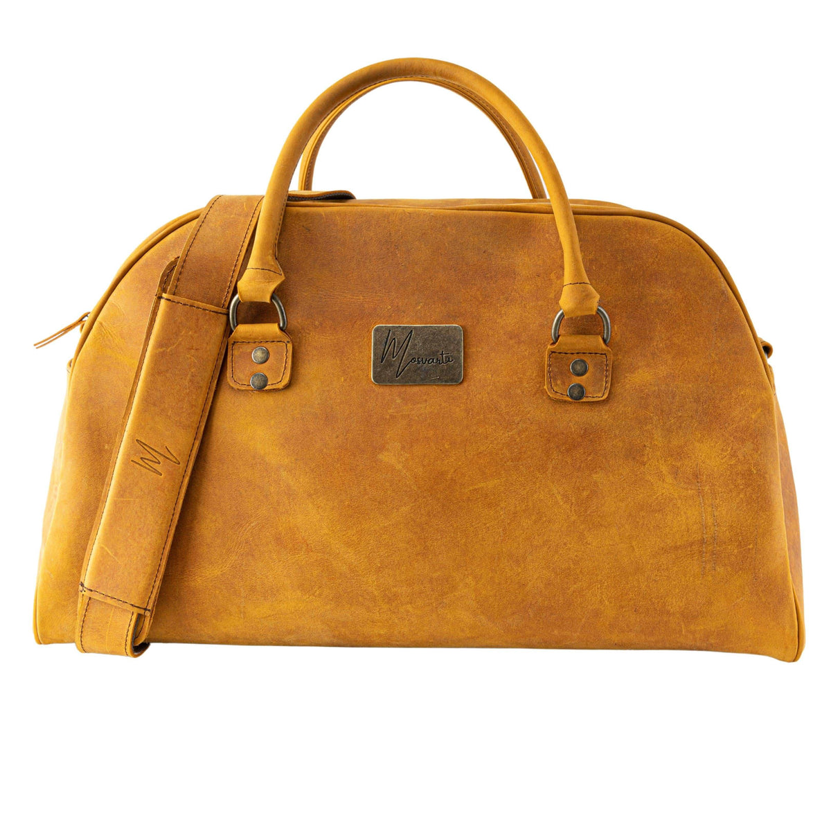 Valise De Voyage En Cuir Véritable - Style Classique, 2 Roues, Capacité 40-60L