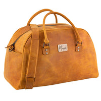 Maleta Piel Genuina Elegante mod. Paris (Crazy Naranja )
