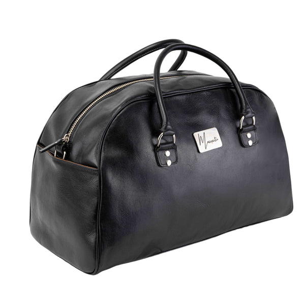 Maleta Piel Genuina Elegante mod. Paris (pull up negra )