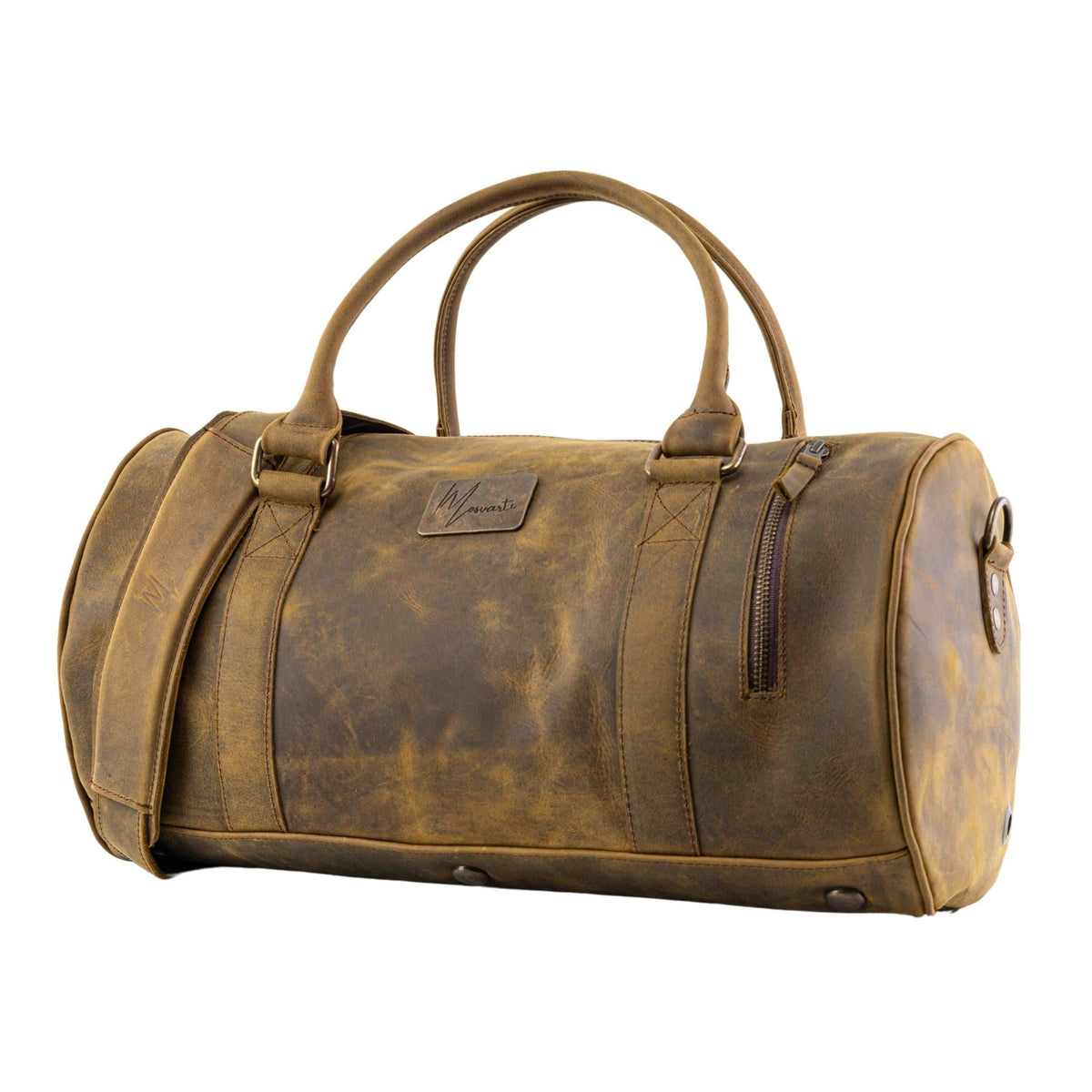 Maleta Piel Genuina Mod. Duffle London Gym (Crazy Tang ) - mosvartimxMaleta Piel Genuina Mod. Duffle London Gym (Crazy Tang )