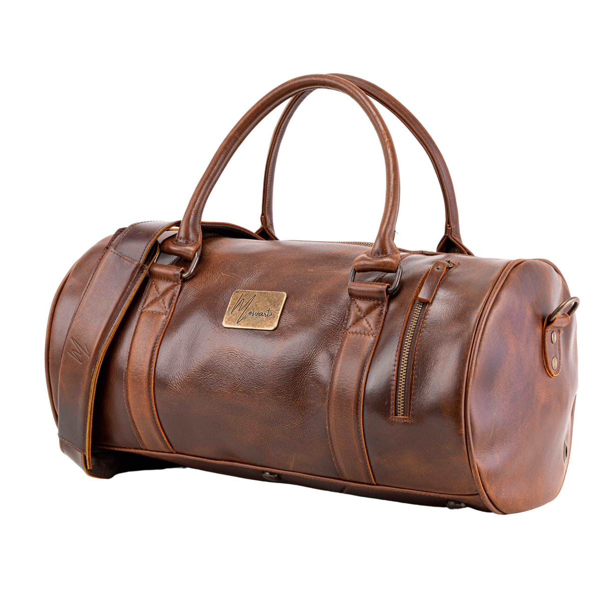 Maleta Piel Genuina Mod. Duffle London Gym (Pull up Roble ) - mosvartimxMaleta Piel Genuina Mod. Duffle London Gym (Pull up Roble )