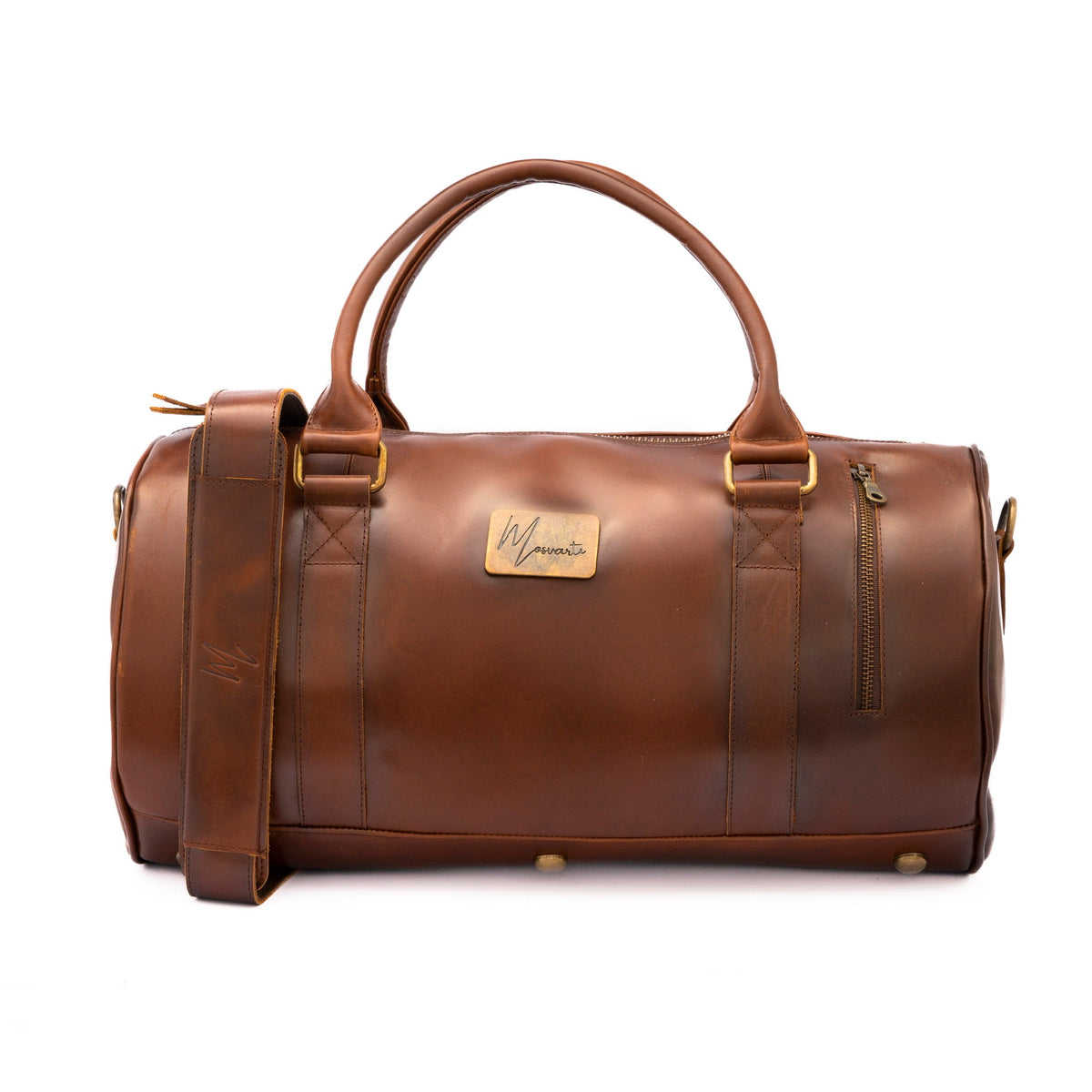 Maleta Piel Genuina Mod. Duffle London Gym (Pull up Roble ) - mosvartimxMaleta Piel Genuina Mod. Duffle London Gym (Pull up Roble )