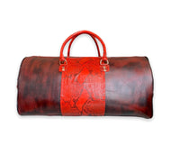 Maleta Piel Genuina  mod. New York Duffle 🐍 Genuine