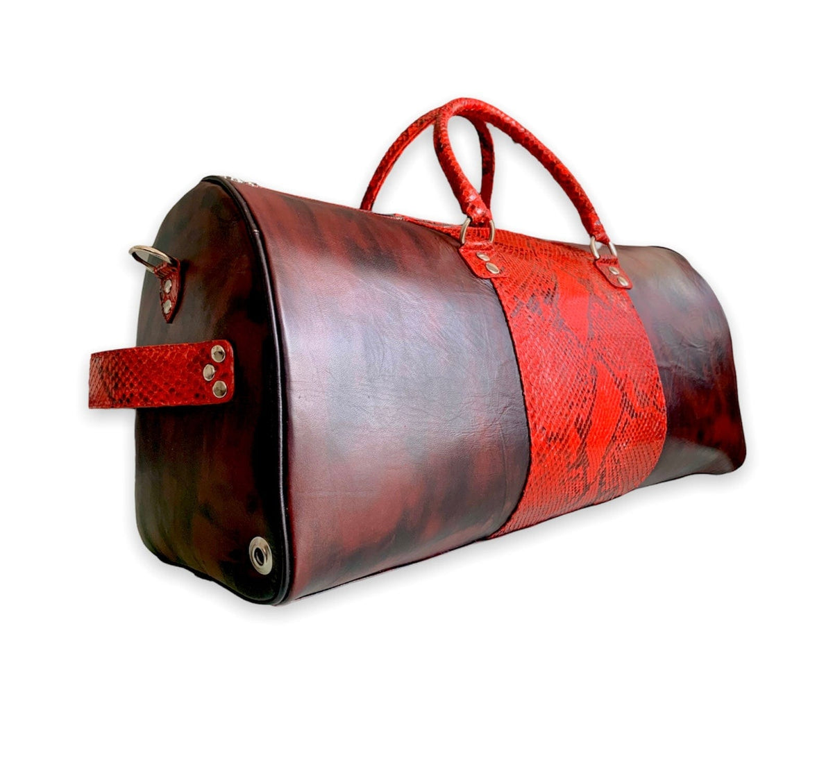 Maleta Piel Genuina mod. New York Duffle 🐍 Genuine - mosvartimxMaleta Piel Genuina mod. New York Duffle 🐍 Genuine