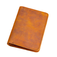 Porta Pasaporte Documentera o tarjetero  Mod. travel (Crazy Naranja )