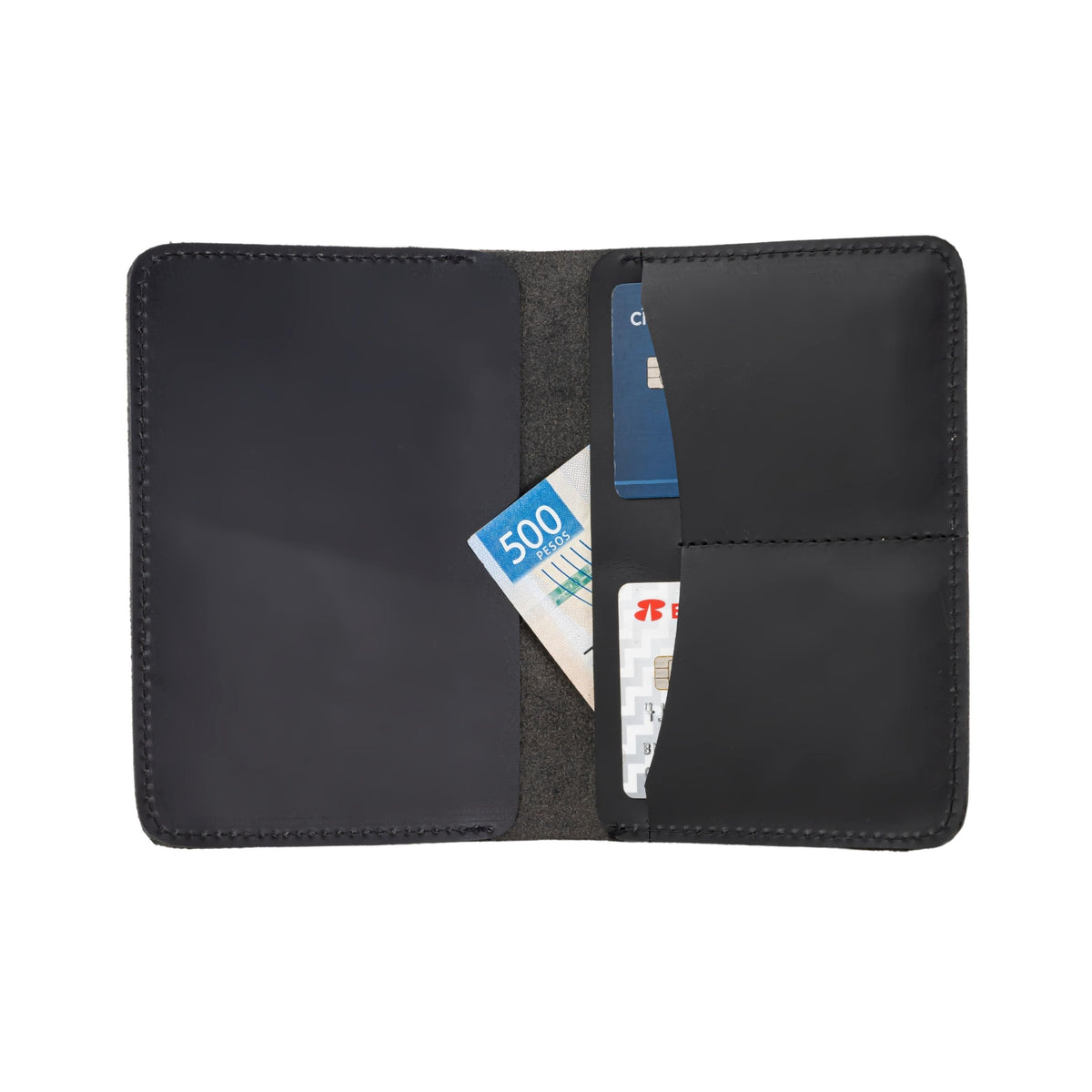 Porta Pasaporte Documentera o tarjetero Mod. travel (Pull up Negro ) - mosvartimxPorta Pasaporte Documentera o tarjetero Mod. travel (Pull up Negro )