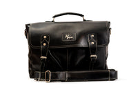 Portafolio 100% CUERO Mod. Australia (PULL NEGRO)